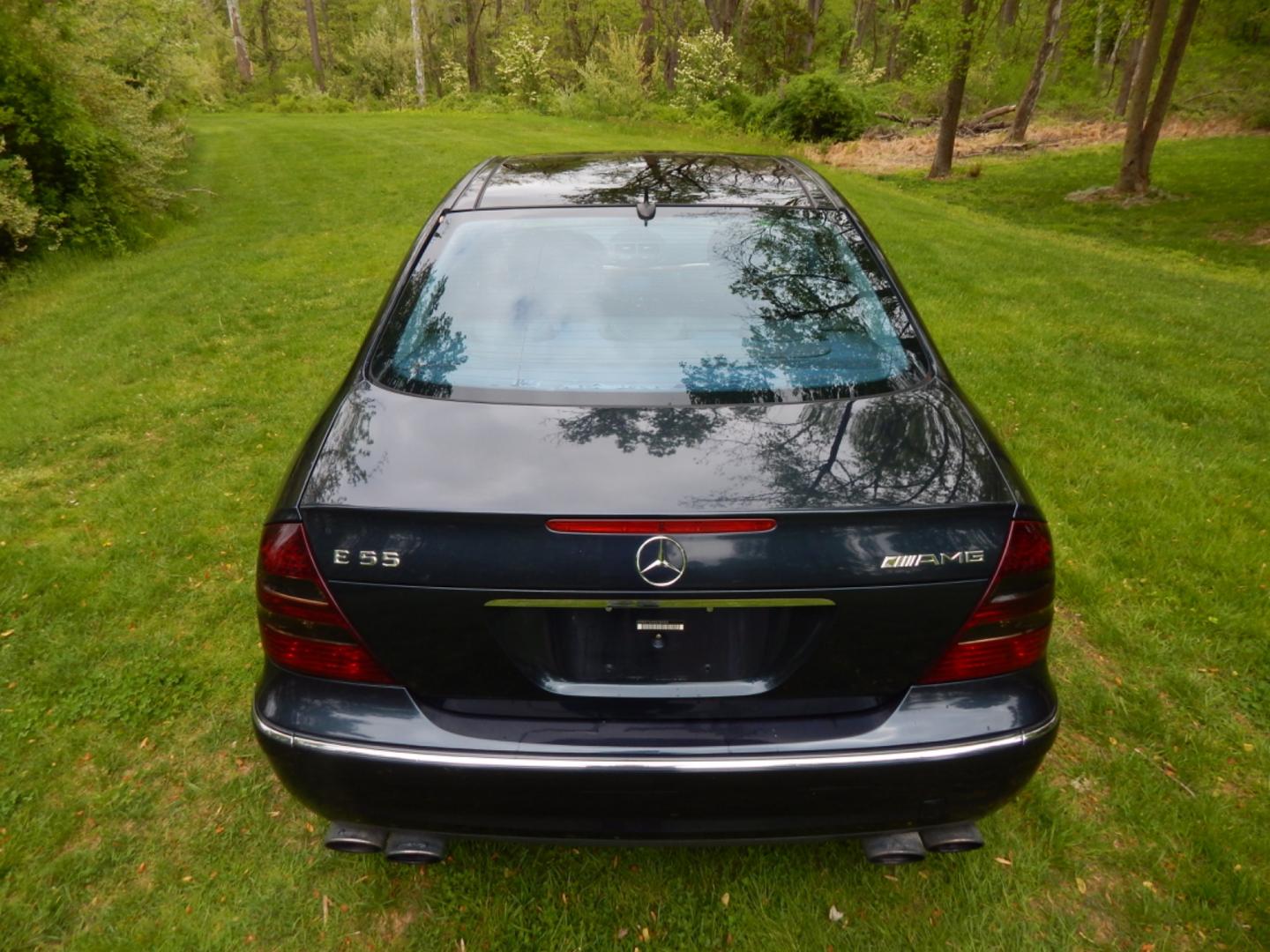 2005 Blue /Black Leather Mercedes-Benz AMG E55 AMG (WDBUF76J45A) with an 5.4L V8 SOHC 24V SUPERCHARGED engine, 5-Speed Automatic Overdrive transmission, located at 6528 Lower York Road, New Hope, PA, 18938, (215) 862-9555, 40.358707, -74.977882 - Here for sale is a super cool, very rare, 2005 Mercedes-Benz E55 AMG. Under the hood is one of Mercedes best V8's, the supercharged 5.4 liter. It puts the power to the rear wheels via an automatic 5 speed transmission equipped with push button speed shift technology. Options include: keyless entry - Photo#13